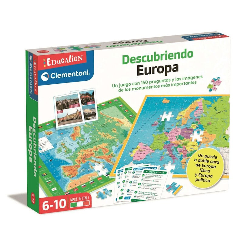 Juego puzzle Mapa Geo descubre Europa - imagen 3