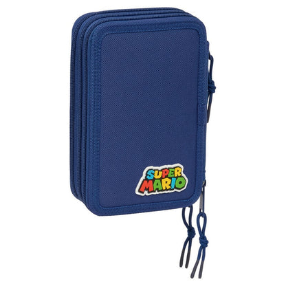Plumier Mamma Mia Super Mario Bros triple 37pzs - imagen 2