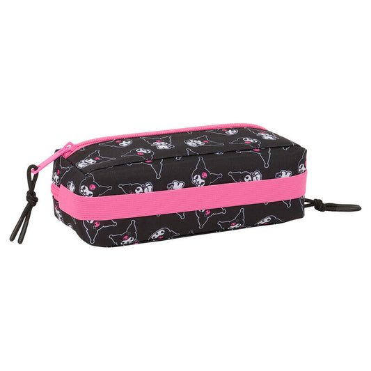 Portatodo Kuromi Hello Kitty triple