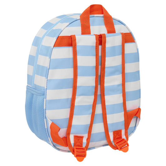 Mochila 3D LED Bluey 33cm