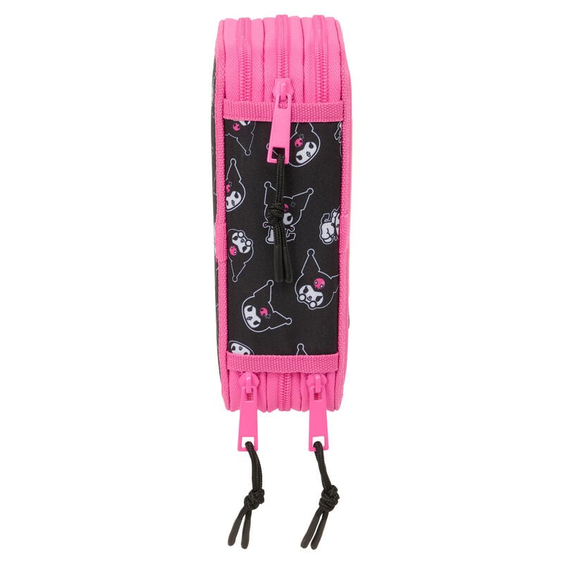 Plumier Kuromi Hello Kitty triple 37pzs - FRIKIRAMA