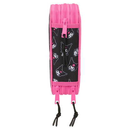 Plumier Kuromi Hello Kitty triple 37pzs - FRIKIRAMA