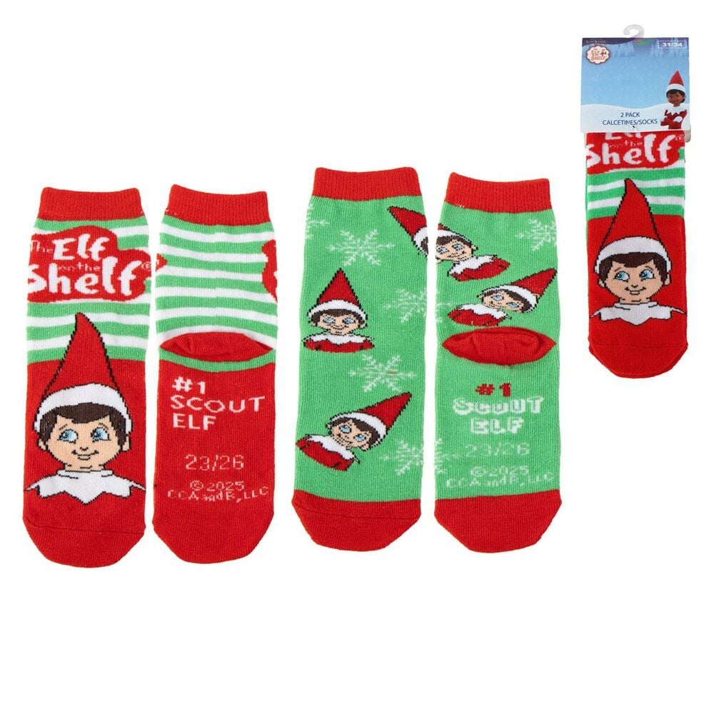 Set 2 pares calcetines The Elf on the Shelf - imagen 3