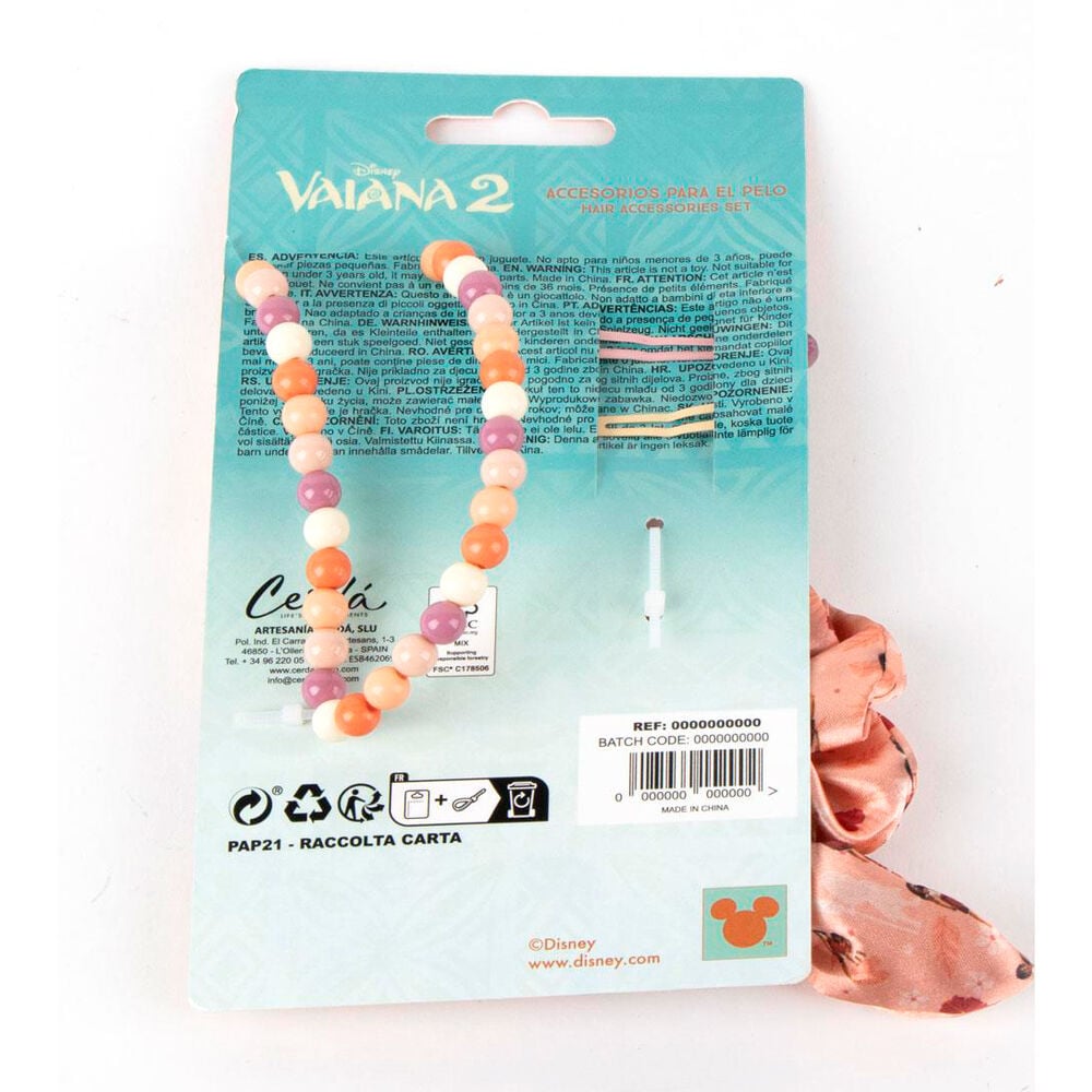 Set belleza accesorios Vaiana Moana Disney - imagen 3