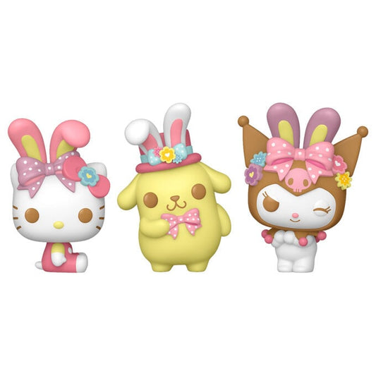 Blister 3 figuras Pocket POP Egg Hello Kitty and Friends - imagen 2
