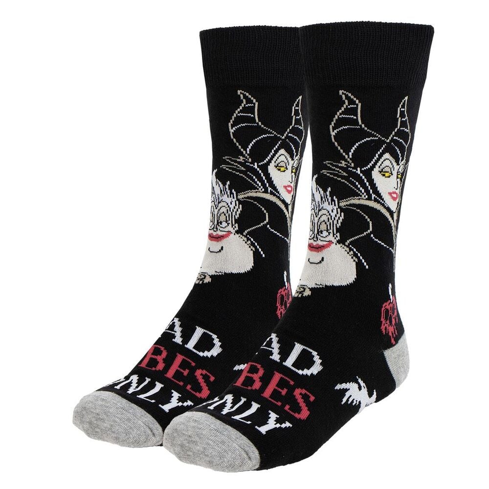 Set 3 calcetines Villanas Disney adulto
