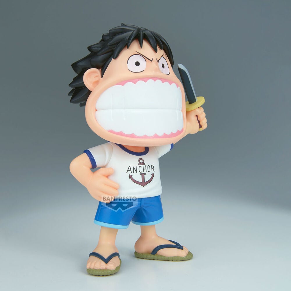Figura Monkey D Luffy Big Sofvimates One Piece 15cm - imagen 3