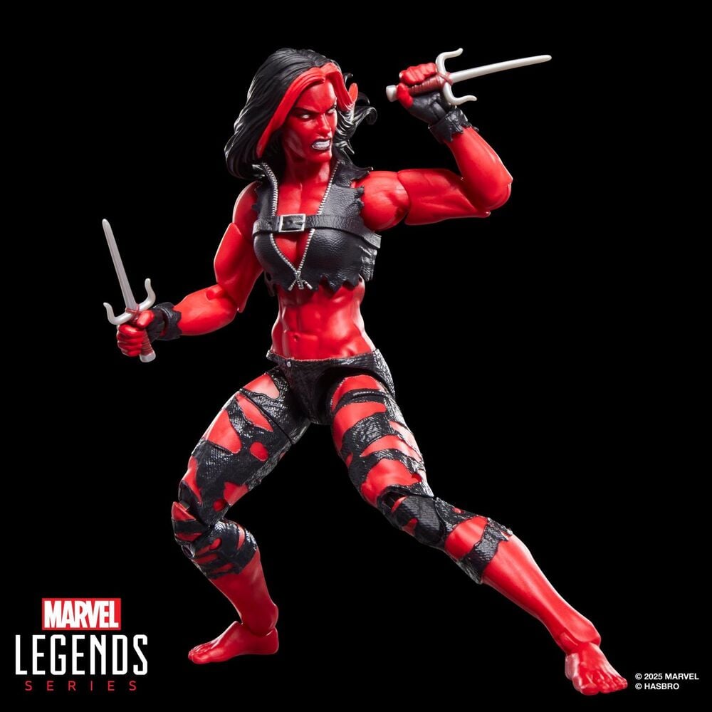 Figura Hulka Roja She-Hulk Marvel Legends 15cm - imagen 11