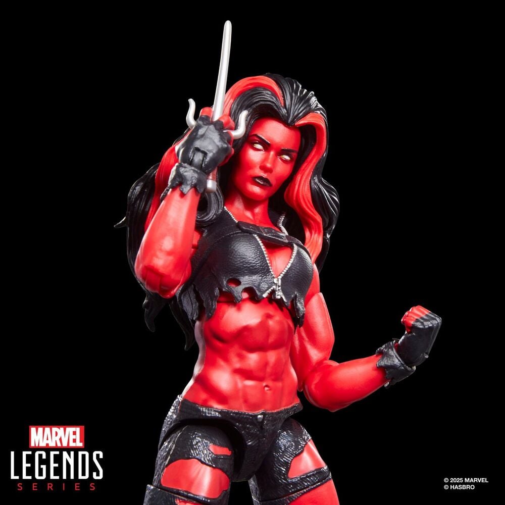Figura Hulka Roja She-Hulk Marvel Legends 15cm - imagen 12