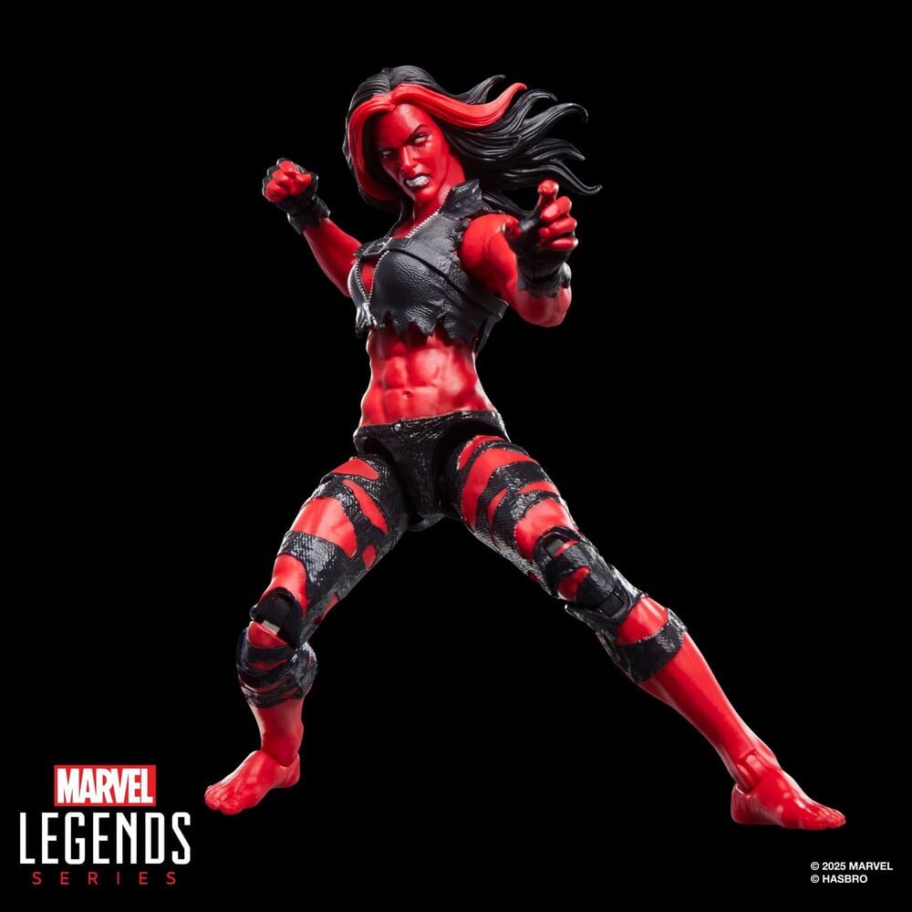 Figura Hulka Roja She-Hulk Marvel Legends 15cm - imagen 13