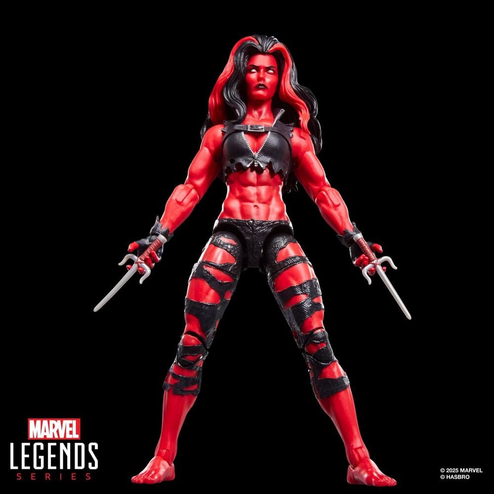 Figura Hulka Roja She-Hulk Marvel Legends 15cm - imagen 15