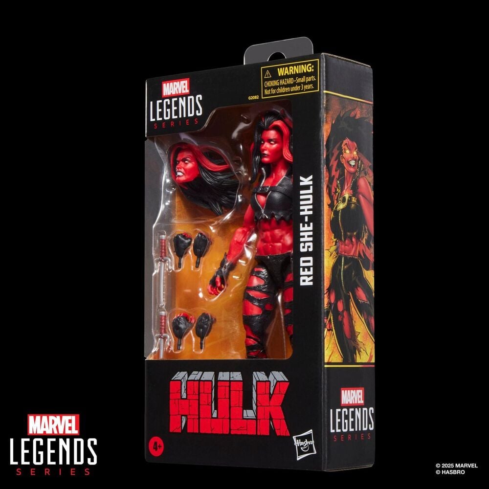 Figura Hulka Roja She-Hulk Marvel Legends 15cm - imagen 17