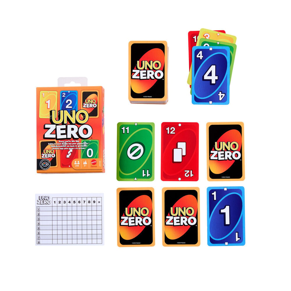 Juego cartas UNO Zero - imagen 2