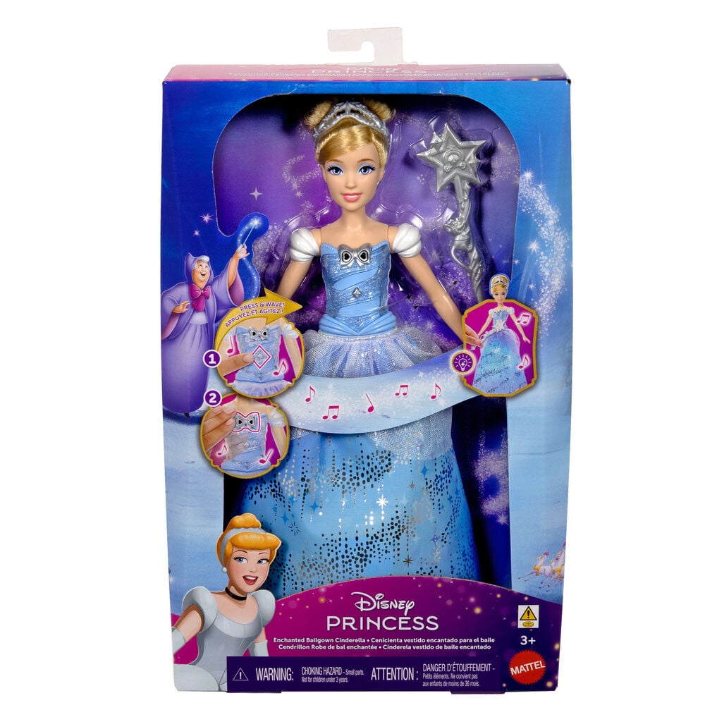 Muñeca Cenicienta Vestido Encantado Cenicienta Disney - imagen 2