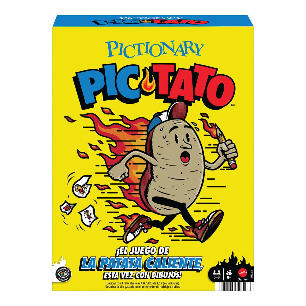 Juego mesa Pic-Tato Pictionary español