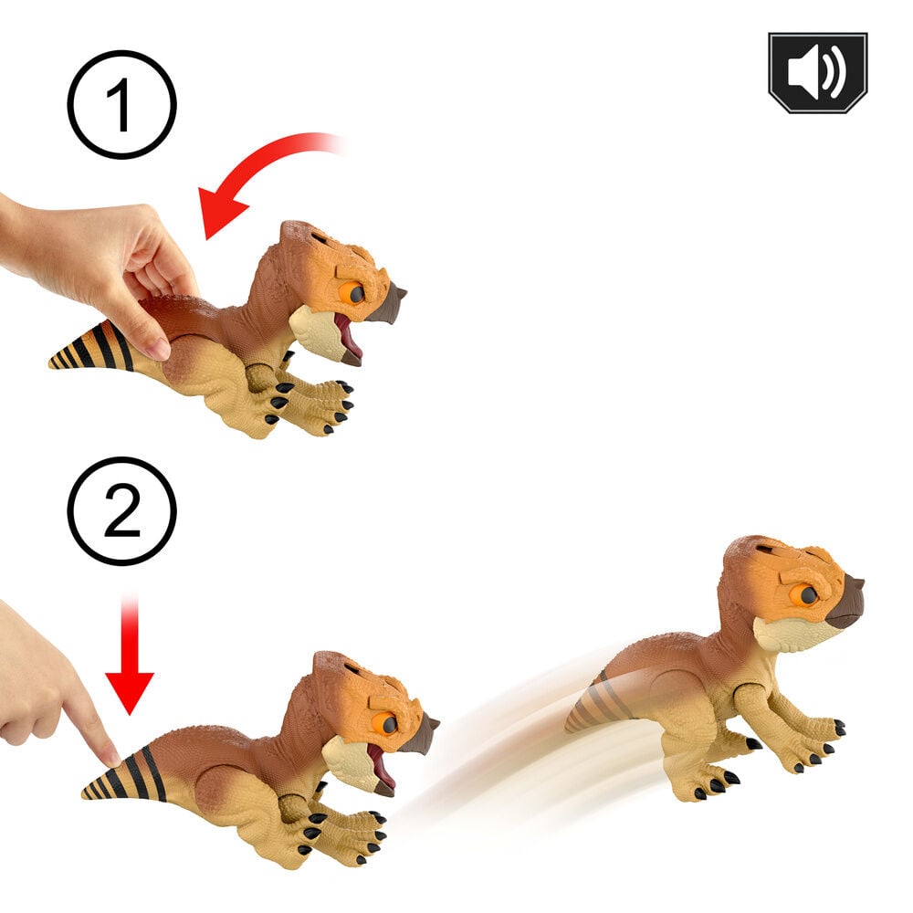 Dinosaurio Aquilops Interactivo Jurassic World - imagen 5