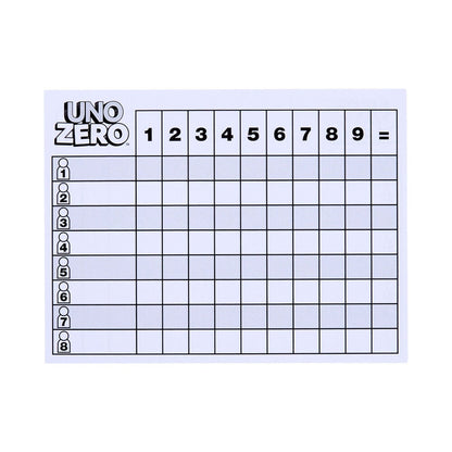 Juego cartas UNO Zero - imagen 6