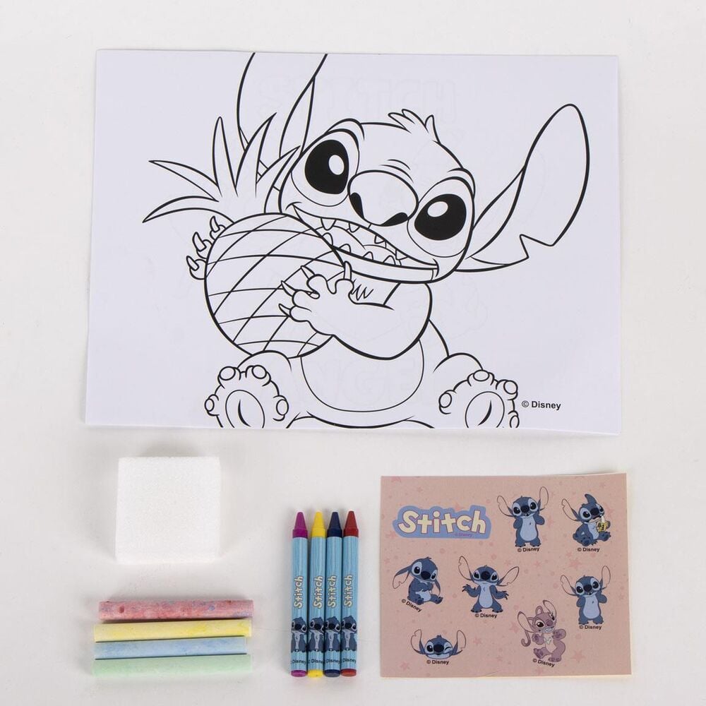 Set papeleria portatil Stitch Disney - imagen 4