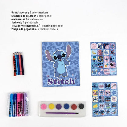 Set papeleria mochila Stitch Disney - imagen 3