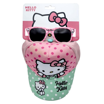 Set gorra + gafas sol Hello Kitty