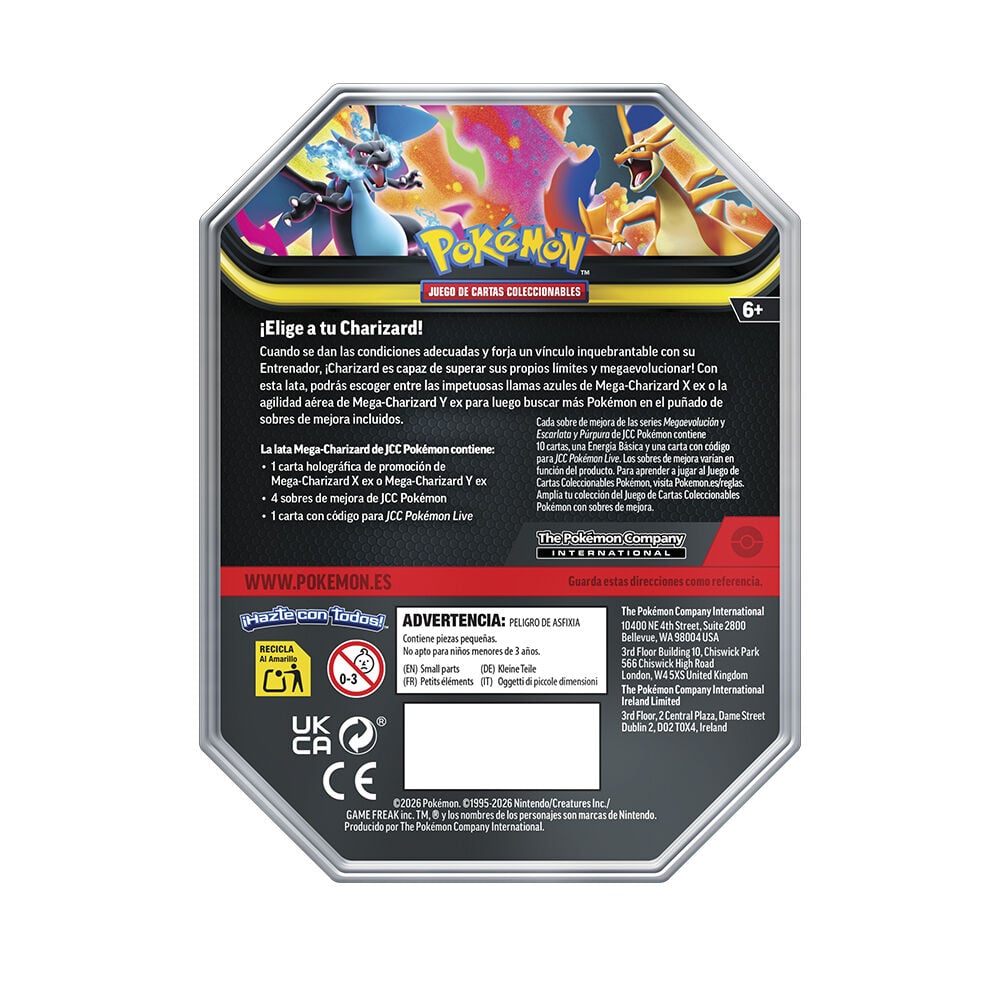 Lata Juego Cartas Coleccionables Spring ex Pokemon español - imagen 4