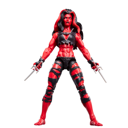 Figura Hulka Roja She-Hulk Marvel Legends 15cm