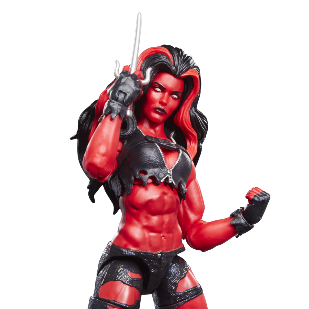Figura Hulka Roja She-Hulk Marvel Legends 15cm - imagen 6