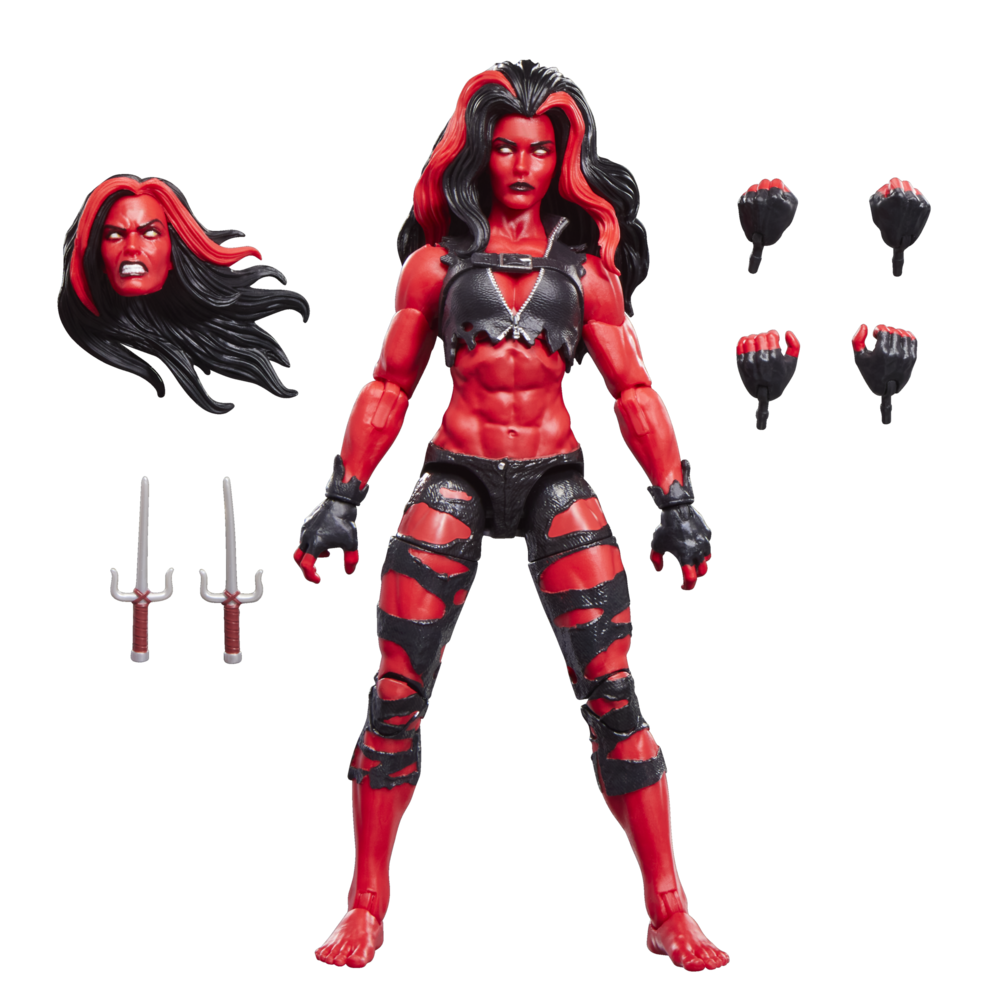 Figura Hulka Roja She-Hulk Marvel Legends 15cm - imagen 2