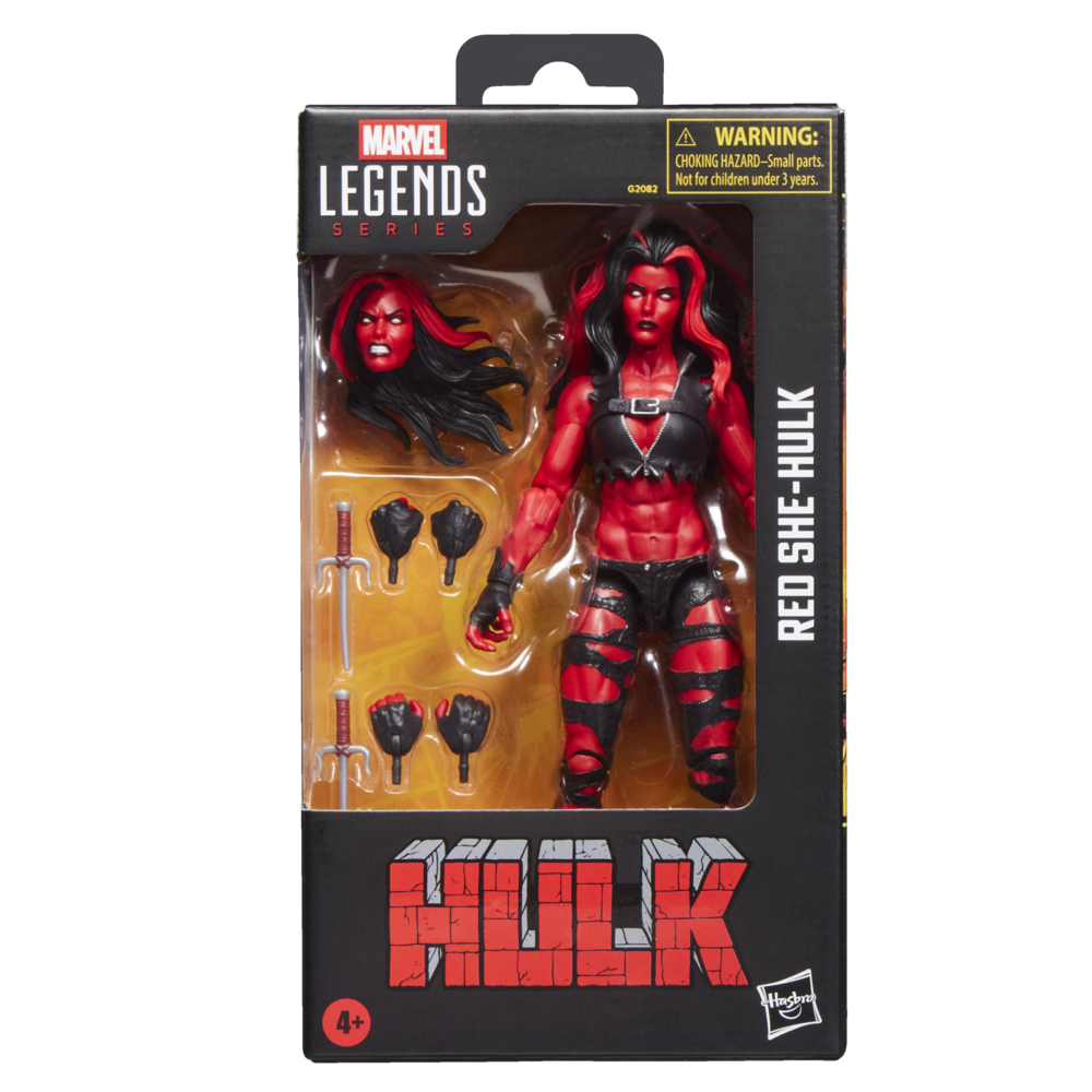 Figura Hulka Roja She-Hulk Marvel Legends 15cm