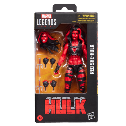 Figura Hulka Roja She-Hulk Marvel Legends 15cm