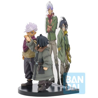 Figura Ichibansho Augus Mikazuki & Itsuka Orga Iron-Blooded Orphans Mobile Suit Gundam 18cm