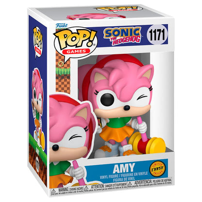 Figura POP Sonic The Hedgehog Amy 5 + 1 Chase - imagen 4