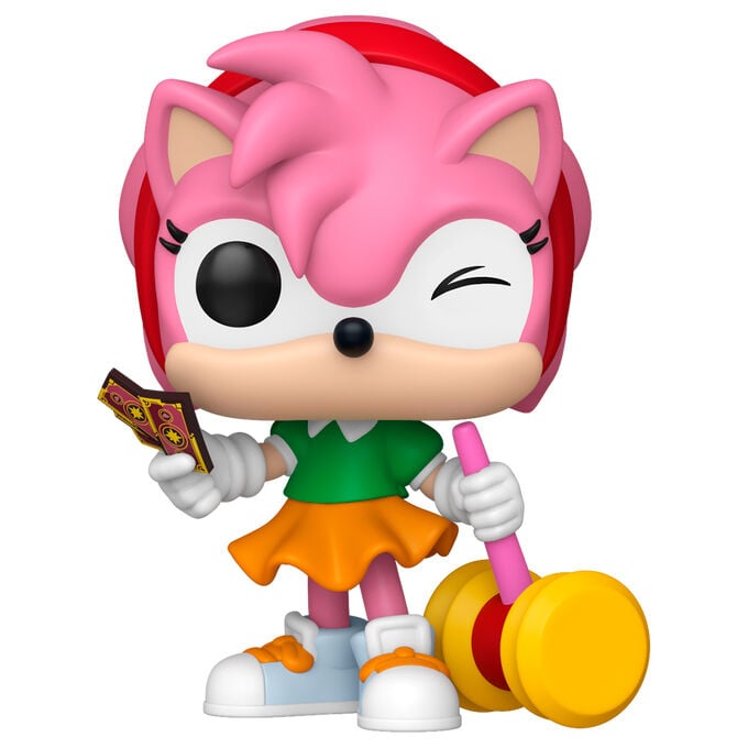 Figura POP Sonic The Hedgehog Amy 5 + 1 Chase - imagen 5