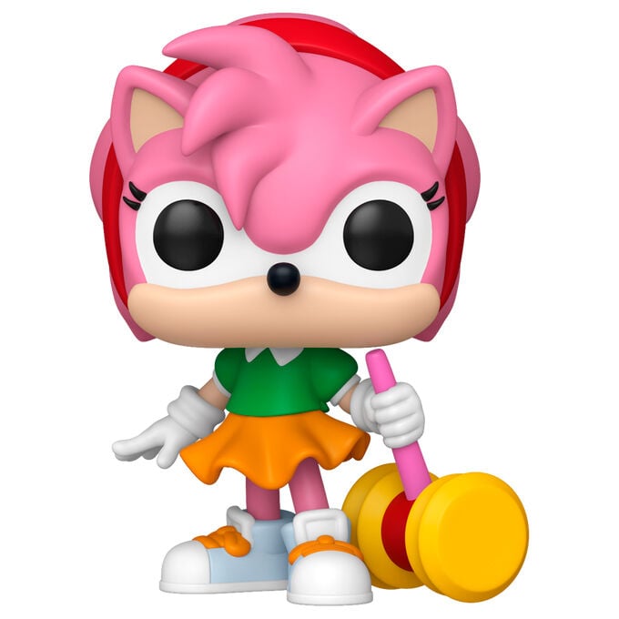 Figura POP Sonic The Hedgehog Amy 5 + 1 Chase - imagen 3
