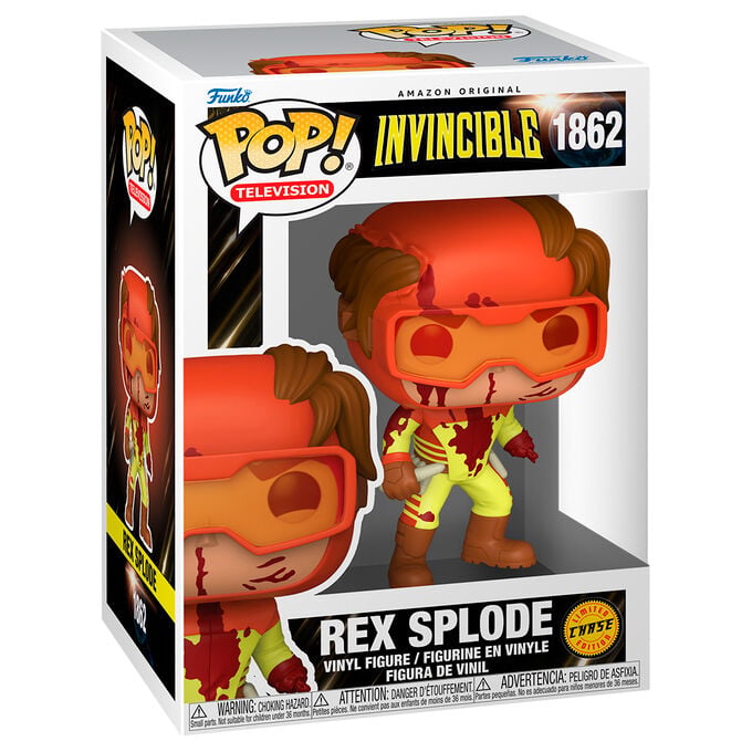 Figura POP Invincible Rex Splode 5 + 1 Chase - imagen 4