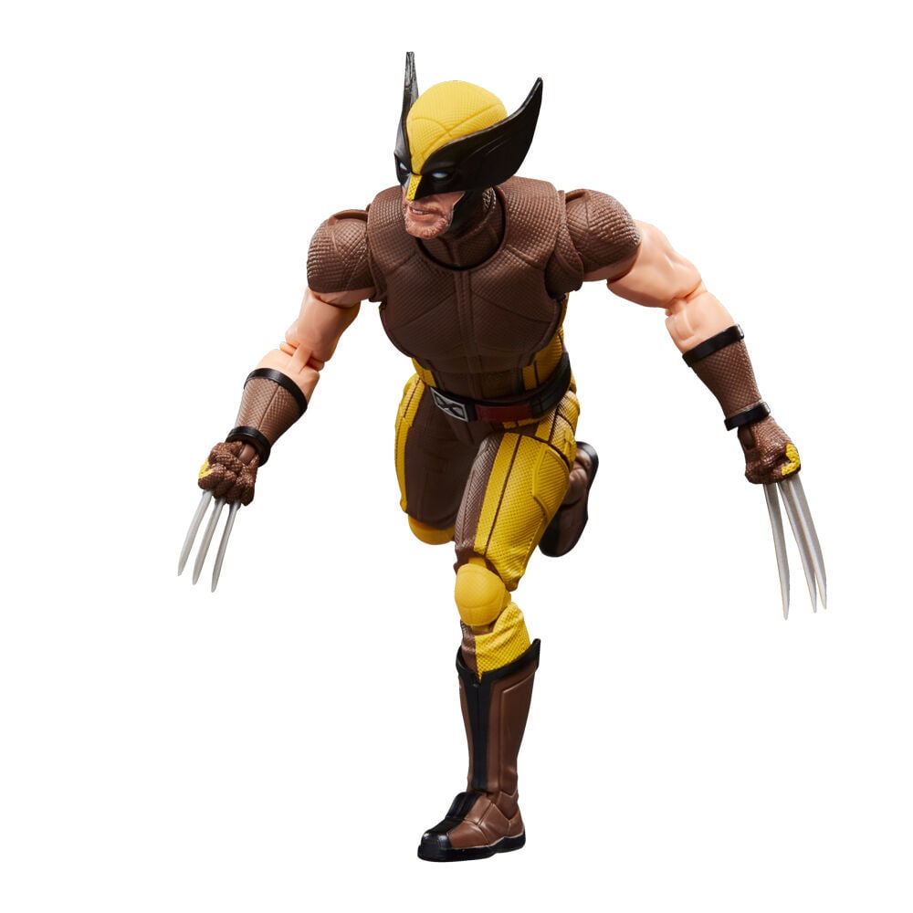 Figura Wolverine Brown Suit Deadpool & Wolverine Marvel Legends Series 15cm - imagen 4