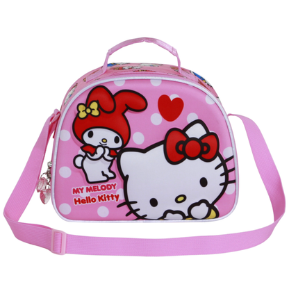 Bolsa portameriendas 3D Lovely Hello Kitty and Friends