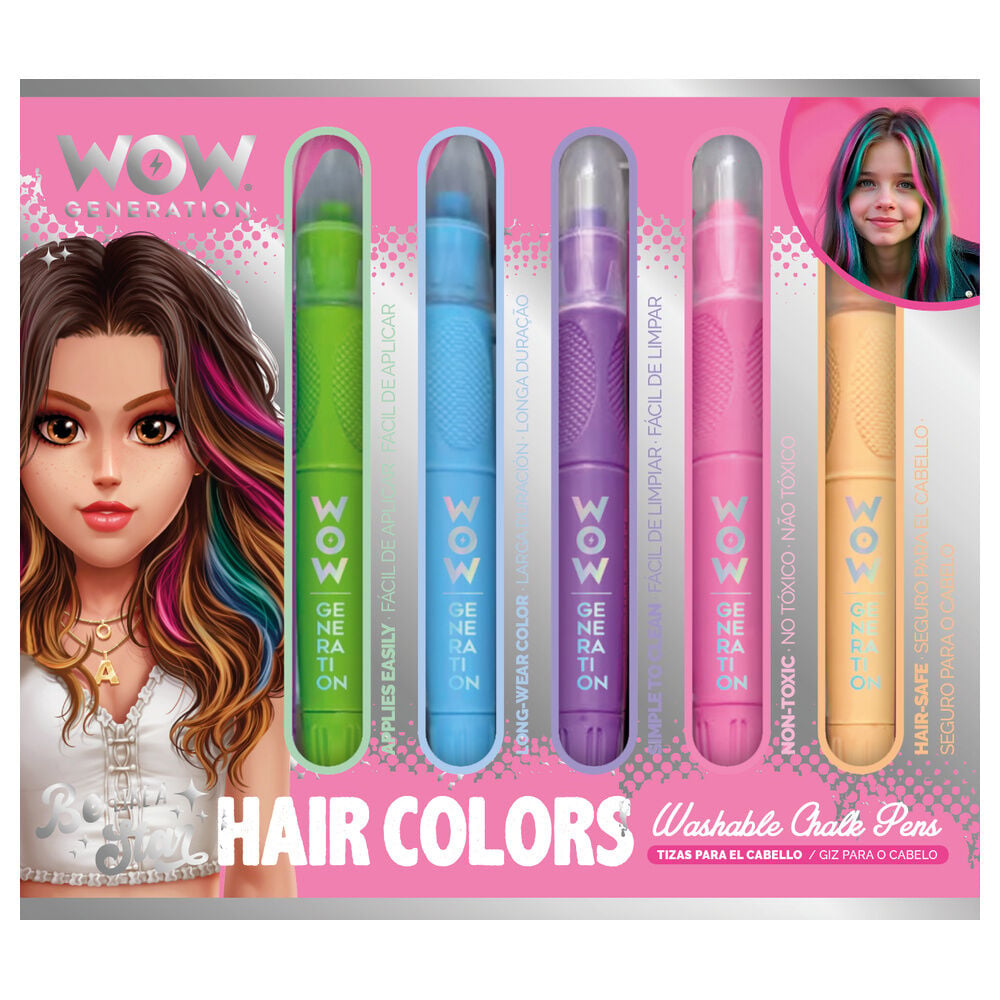 Ceras cabello perfumadas Wow Generation