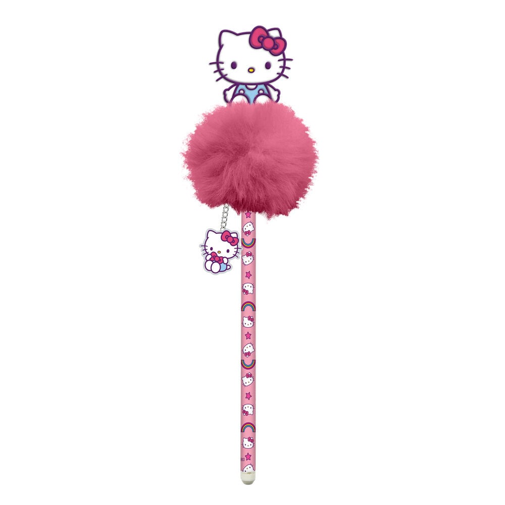 Boligrafo pompom Hello Kitty and Friends