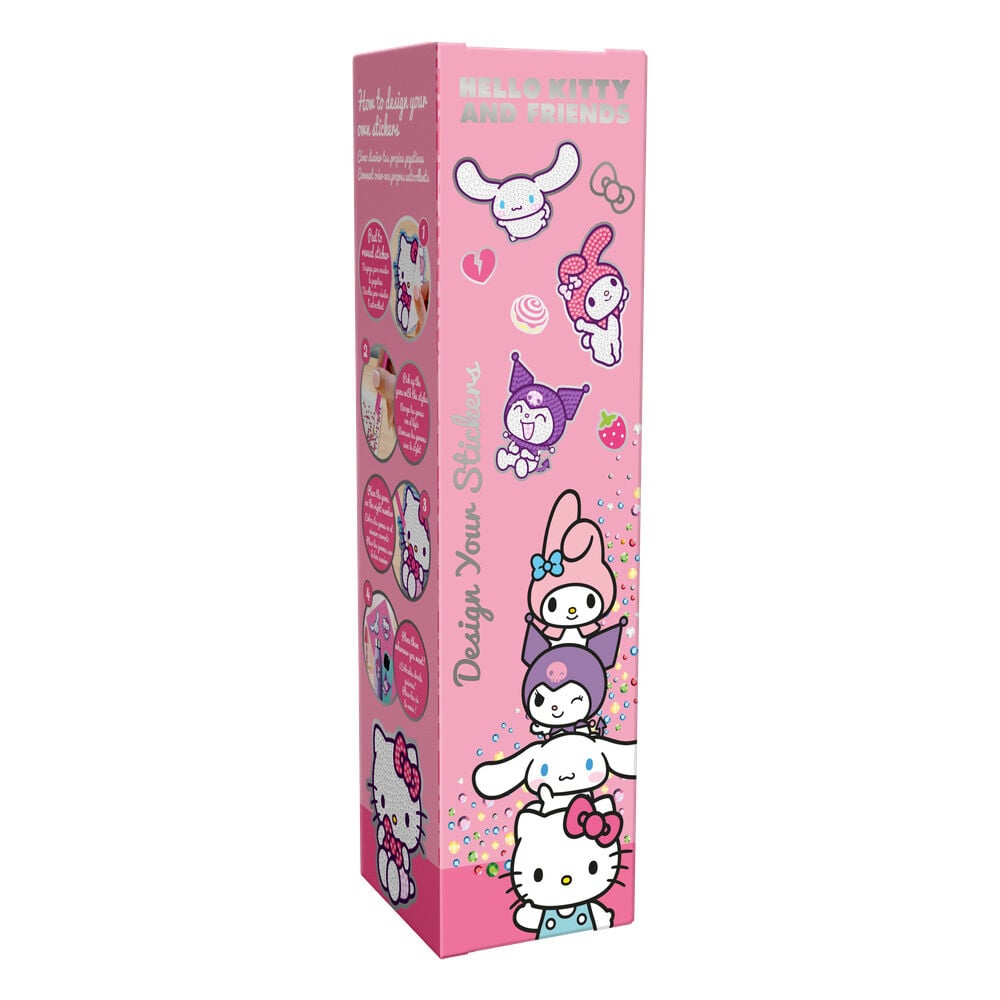 Crea tus pegatinas con gemas Hello Kitty and Friends - imagen 2