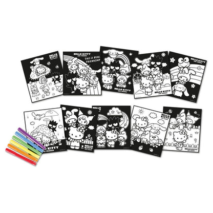 Libreta + rotuladores Hello Kitty and Friends - imagen 2