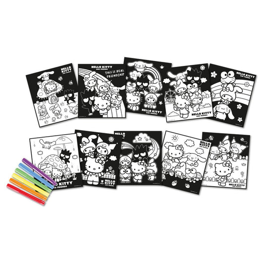 Libreta + rotuladores Hello Kitty and Friends - imagen 2