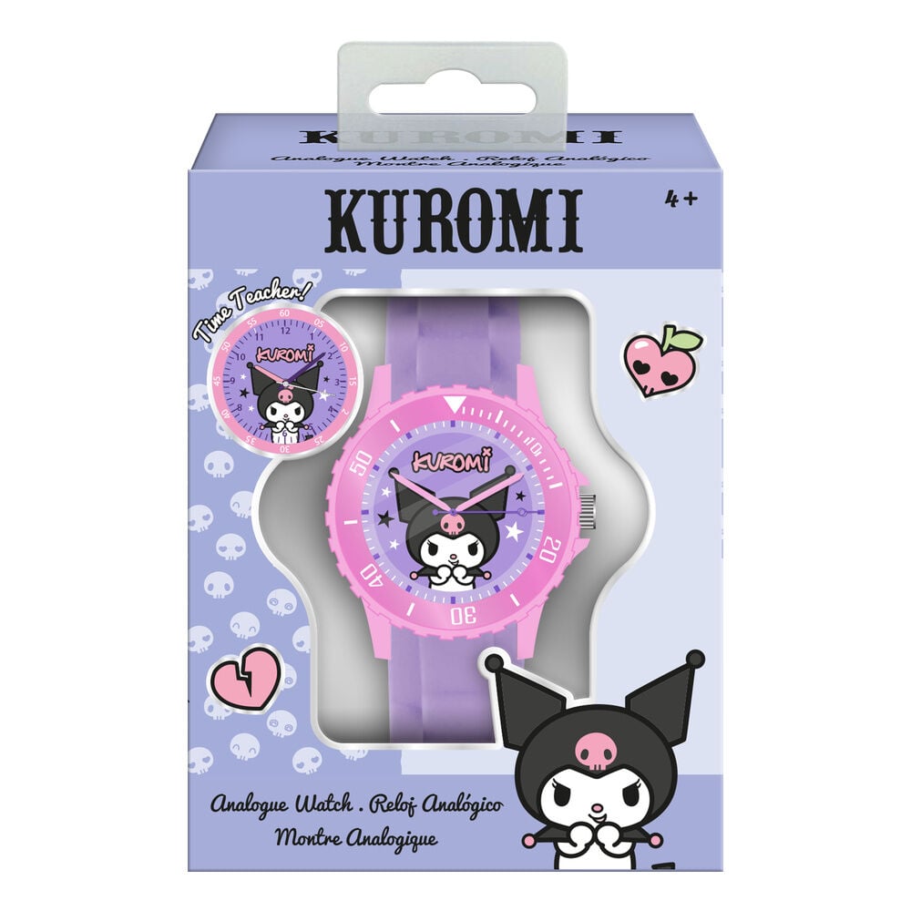 Reloj analogico Kuromi Hello Kitty - imagen 2