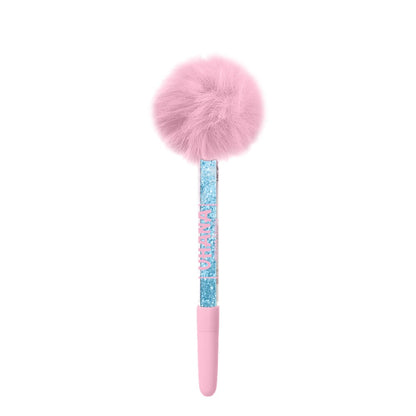 Cuaderno Squshy + boligrafo pompom Stitch Disney
