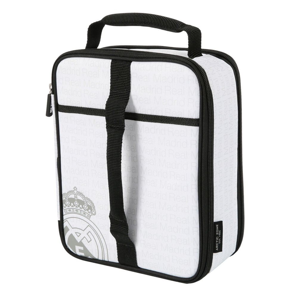 Bolsa porta alimentos termica + tupper Real Madrid