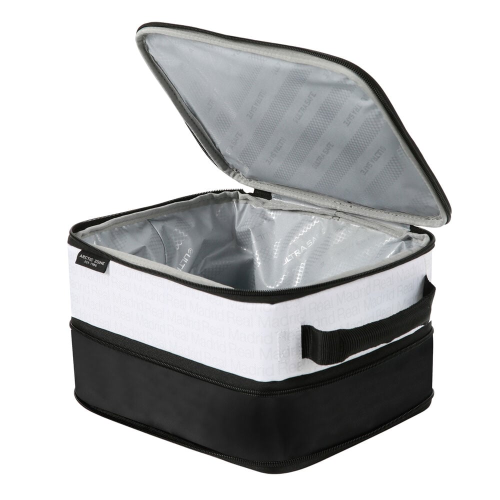 Bolsa porta alimentos termica + tupper Real Madrid - imagen 2