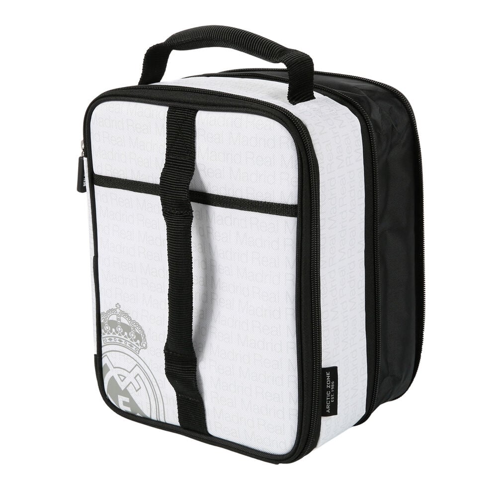 Bolsa porta alimentos termica + tupper Real Madrid - imagen 3