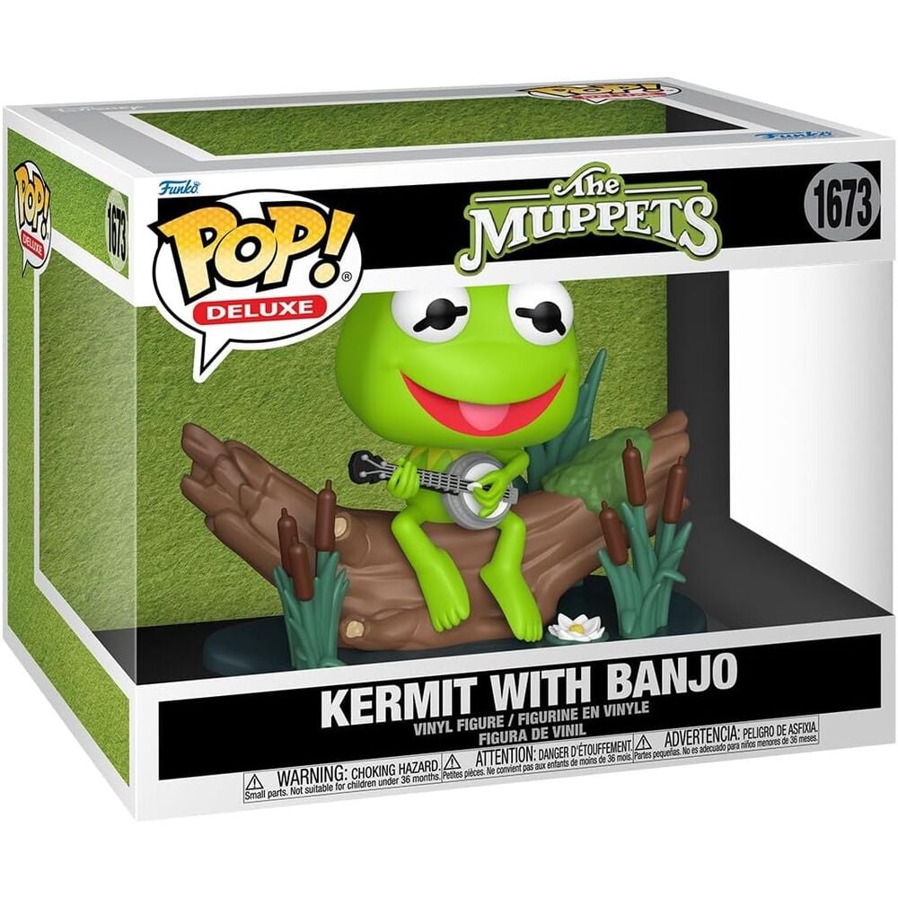 Figura POP Deluxe Los Teleñecos Kermit with Banjo - imagen 2