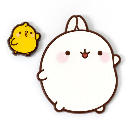 Pin Molang and Piu Piu