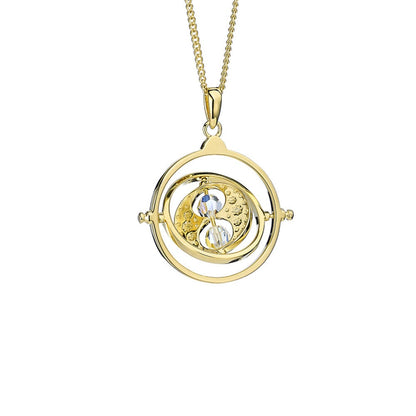 Colgante Giratiempos Harry Potter plata baño oro - imagen 2